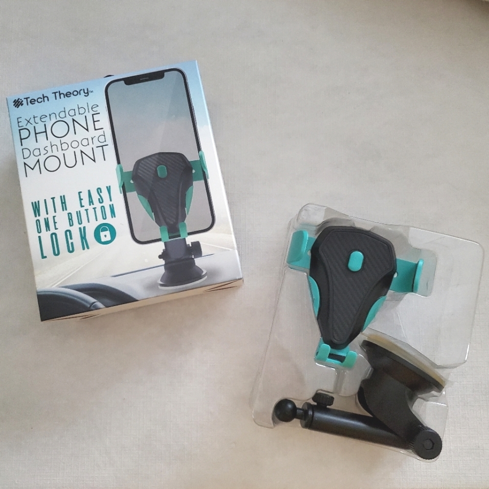 Tech Theory extendable phone dashboard mount automotive
